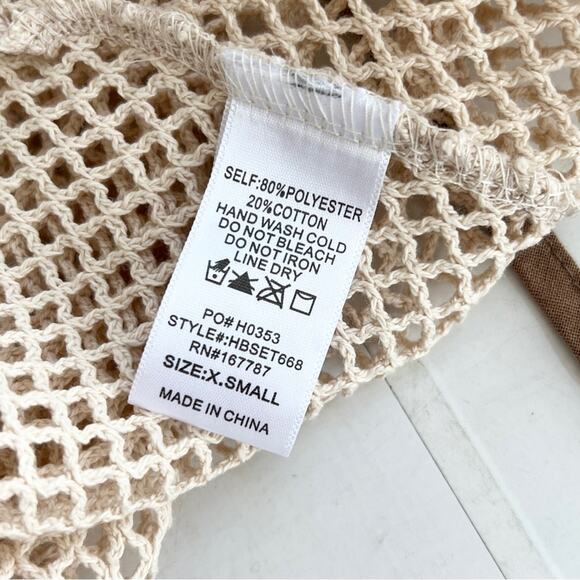 Elegant Cream Tank Top & Midi Skirt Set - Picture 13 of 14